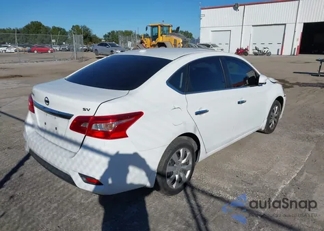 2016 Nissan Sentra Sv из США, поврежденный, VIN 3N1AB7APXGL681206